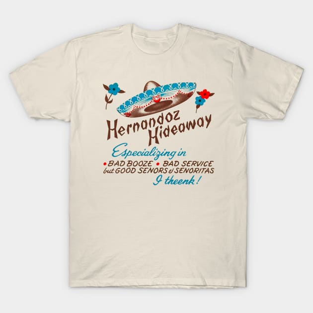 Hernandoz.Hideaway T-Shirt by MindsparkCreative